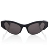 Bottega Veneta Cat-eye Sunglasses In Black