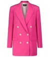 Isabel Marant Double Breasted Blazer In Pink