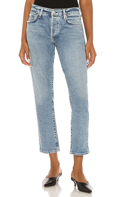 Citizens Of Humanity Emerson Slim Boyfriend In Blue