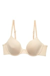 Natori Intimates Minimal Demi Contour T-shirt Bra Women's In Cafu00e9