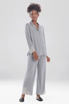 Natori Shangri La Pajama Set In Grey