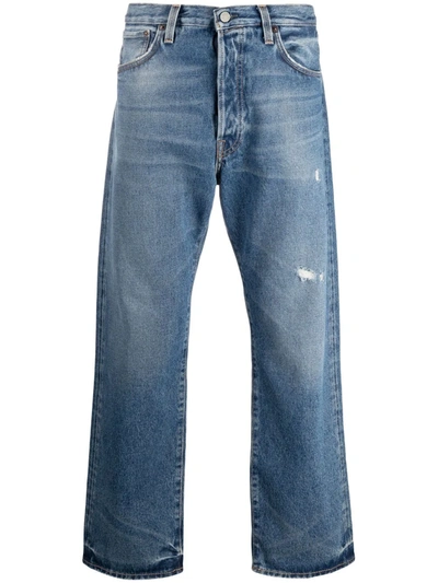 Acne Studios Straight-leg Jeans In Blue