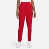 Nike Court Dri-fit Women's Knit Tennis Pants In University Red