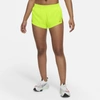 Nike Aeroswift Women's Running Shorts In Volt,bright Citron