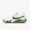 Nike Court React Vapor Nxt Men's Hard Court Tennis Shoes In White,summit White,wheat,gorge Green