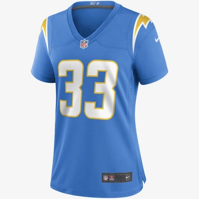 NIKE WOMEN'S NFL LOS ANGELES CHARGERS (DERWIN JAMES) GAME FOOTBALL JERSEY,13739306