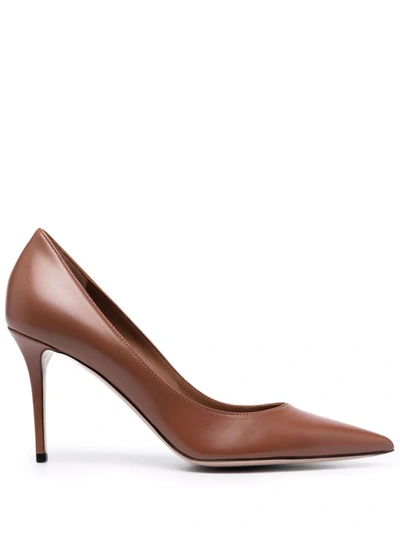 Le Silla Pumps In Powder Patent Leather