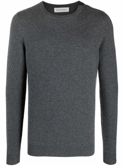 Extreme Cashmere Be Classic Felt Cashmere Jumper In Grey