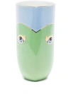 L'objet Blue And Green Lito Vase In Blau