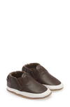 Robeezr Robeez® Kids' Liam Crib Shoe In Brown