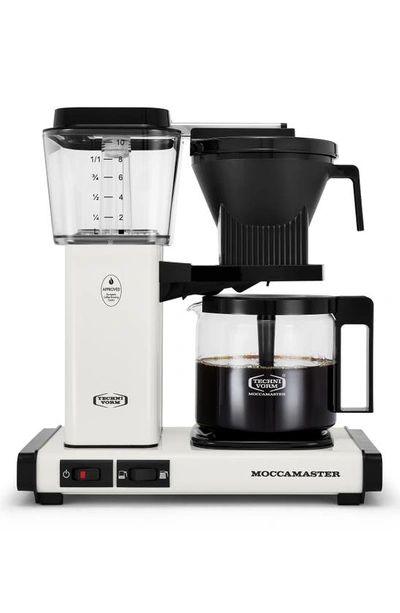 Moccamaster Kbgv Coffee Brewer In Off White