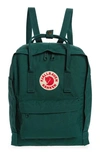 Shop Fjall Raven Kånken Water Resistant Backpack In Arctic Green