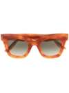 Lapima Lisa X Square-frame Sunglasses In Braun