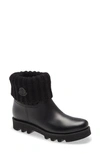 Moncler Ginette Waterproof Rain Boot In Black