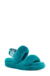 Ugg (r) Oh Yeah Slingback Slipper In Aquatic Blue