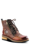 L'artiste Rugup Boot In Brown Multi