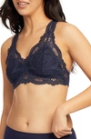 Fleur't Intimates Belle Époque Lace T-back Bralette In Twilight