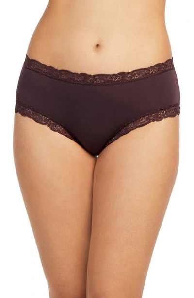 Fleur't Iconic High Waist Boyshorts In Cocoa