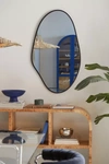 Urban Outfitters Aria Blob Wall Mirror In Black