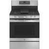 GE GE 5.0 CU. FT. STAINLESS GAS CONVECTION RANGE WITH NO PREHEAT AIR FRY
