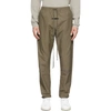 ESSENTIALS TAUPE TRACK LOUNGE PANTS