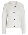SABLYN ALICIA CABLE KNIT CASHMERE POLO CARDIGAN,060118603784