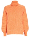 ALEMAIS HONEYCOMB MOHAIR-BLEND TURTLENECK SWEATER,060122706167