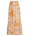 ZIMMERMANN TEMPO TIERED FLORAL MAXI SKIRT,060103603782