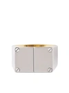 BURBERRY DOUBLE PLAQUE SIGNET RING