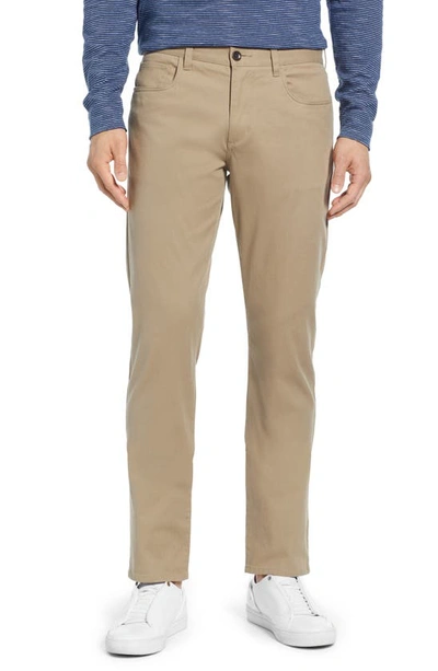 Vince Men's Relaxed Stretch-cotton Painter Pants In Stone Khaki