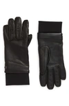 CANADA GOOSE TOUCHSCREEN COMPATIBLE LEATHER GLOVES,6013L