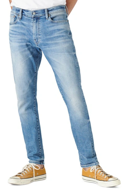 Lucky Brand 411 Athletic Slim Fit Jeans In Steele