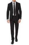 Opposuits Big Boys Black Knight Slim Fit Solid Suit In Black