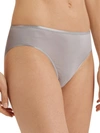 Hanro Cotton Seamless Hi-cut Brief In Essential