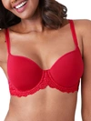 Wacoal Embrace Lace Contour Bra 853191 In Persian Red
