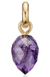 Yellow Gold/ Amethyst