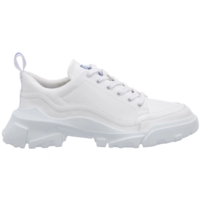 Mcq By Alexander Mcqueen Men's Shoes Leather Trainers Sneakers Orbyt Team In White