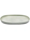 L'objet Medium Terra Oval Plate In Green