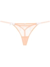 AGENT PROVOCATEUR LORNA SCALLOP-DETAIL THONG