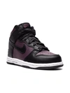 Nike Dunk High Sneakers In Black