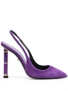 ALEVÌ POINTED-TOE SLINGBACK PUMPS
