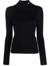 MISBHV FUNNEL-NECK FITTED TOP