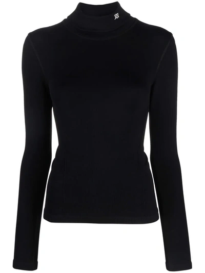 MISBHV FUNNEL-NECK FITTED TOP