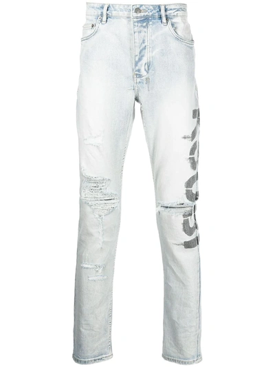 Ksubi Phase Our Slim Fit Jeans In Grey