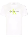 Calvin Klein Logo-print Organic Cotton T-shirt In White