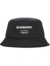 Burberry Horseferry Print Bucket Hat In Schwarz