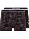 DOLCE & GABBANA LOGO-WAISTBAND TWO-PACK BOXERS