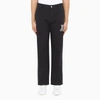 BEL-AIR ATHLETICS BLUE BAGGY TROUSERS,31BELP006CO-J-BELAI-89