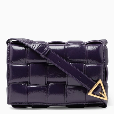 Bottega Veneta Raisin Padded Cassette Bag In Purple