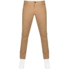 Tommy Jeans Scanton Stretch Cotton Chino Trousers In Beige